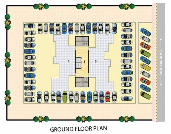Images for Cluster Plan of Pradhan Heights