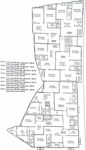 Images for Cluster Plan of Siddeswari Aloka Puri Phase I