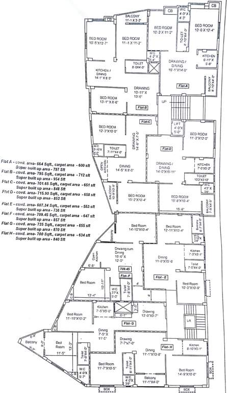 Images for Cluster Plan of Siddeswari Aloka Puri Phase I
