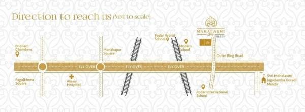 Images for Location Plan of Gruhlaxmi Mahalaxmi City Phase 1