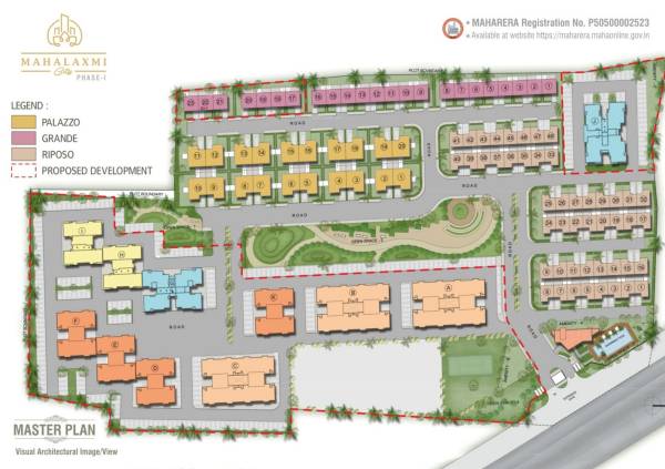 Images for Master Plan of Gruhlaxmi Mahalaxmi City Phase 1
