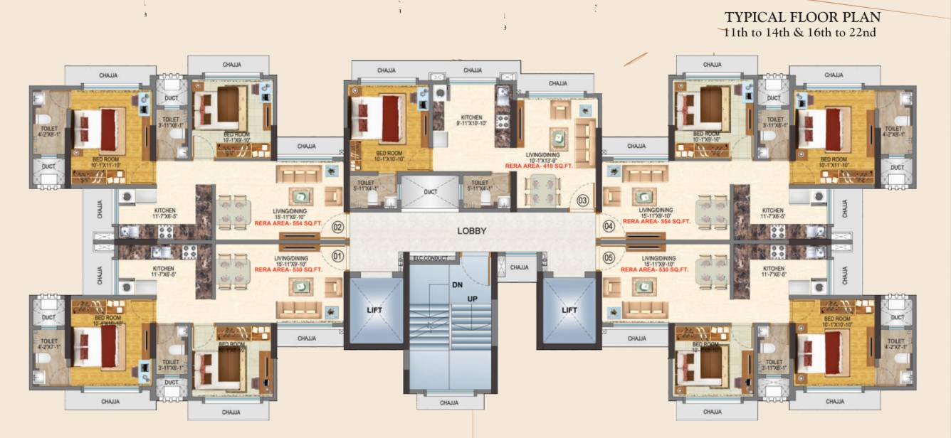  emerald Swastik Emerald Cluster Plan