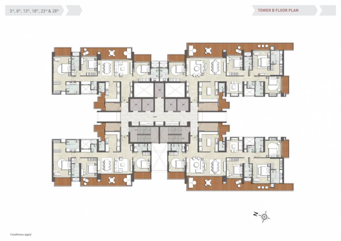 vista Tower 2 Cluster Plan
