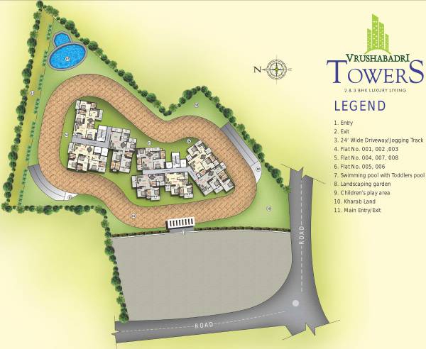 Images for Layout Plan of Sai Vrushabadri Towers