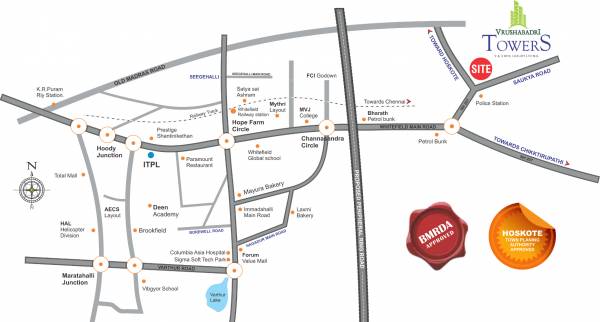 Images for Location Plan of Sai Vrushabadri Towers