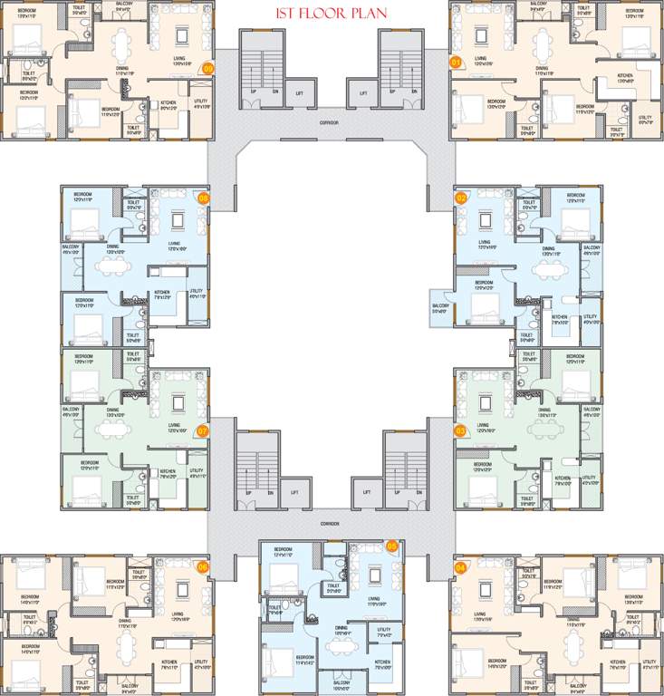  preethi woods Images for Cluster Plan of RM Preethi Woods