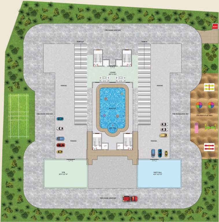  preethi woods Images for Cluster Plan of RM Preethi Woods
