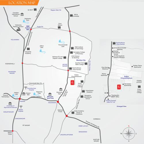  preethi-woods Images for Location Plan of RM Preethi Woods