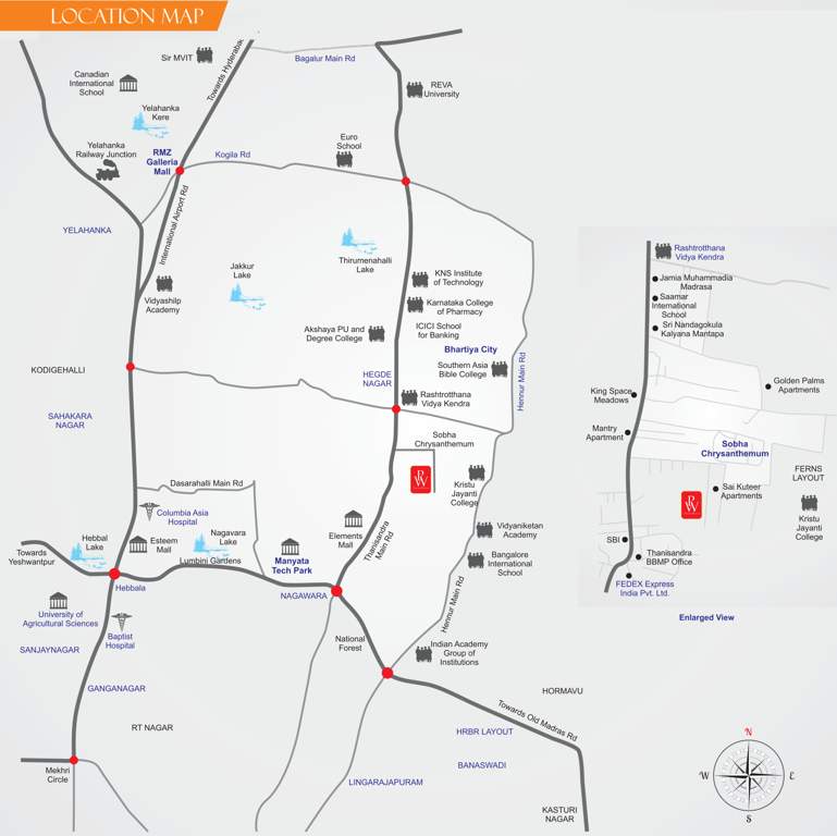  preethi woods Images for Location Plan of RM Preethi Woods