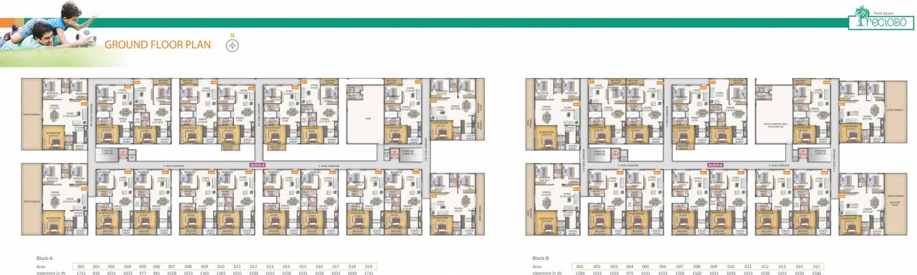 Images for Cluster Plan of SVS Trendsquare Precioso