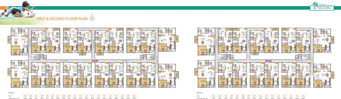Images for Cluster Plan of SVS Trendsquare Precioso