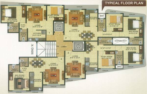Images for Cluster Plan of Aarc Residency