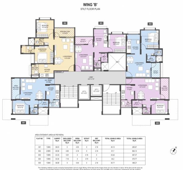  honeydew-wing-b Honeydew Wing B Cluster Plan