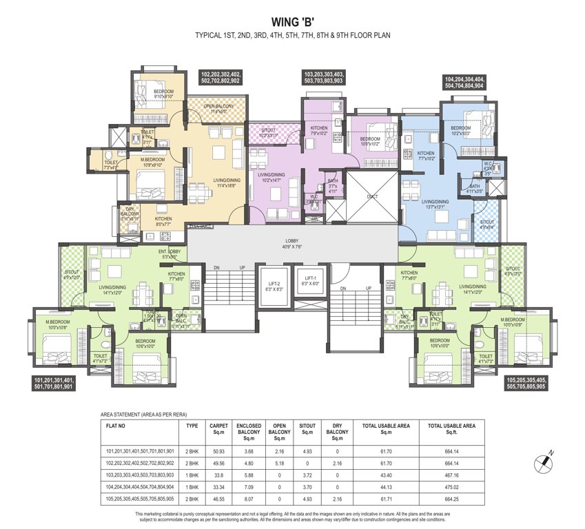  honeydew wing b Honeydew Wing B Cluster Plan