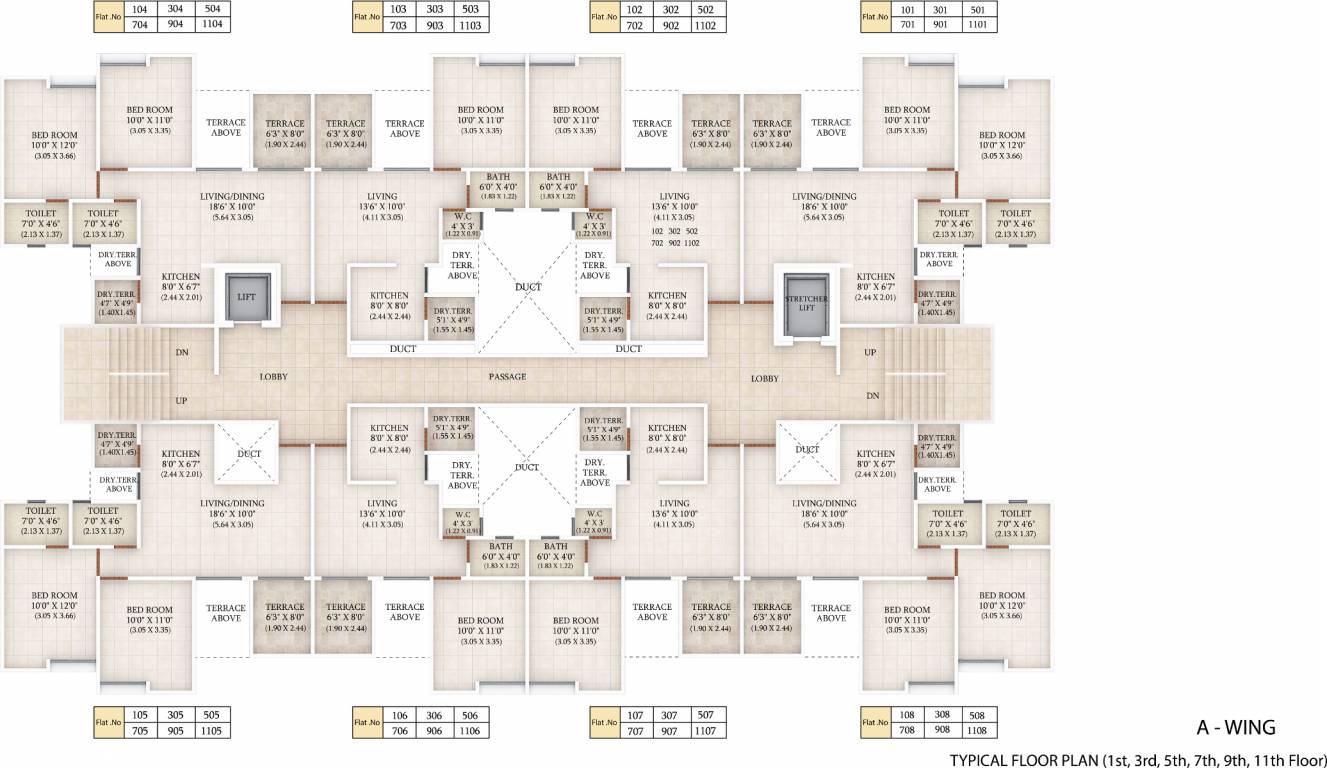 Images for Cluster Plan of Manav Wildwoods 2