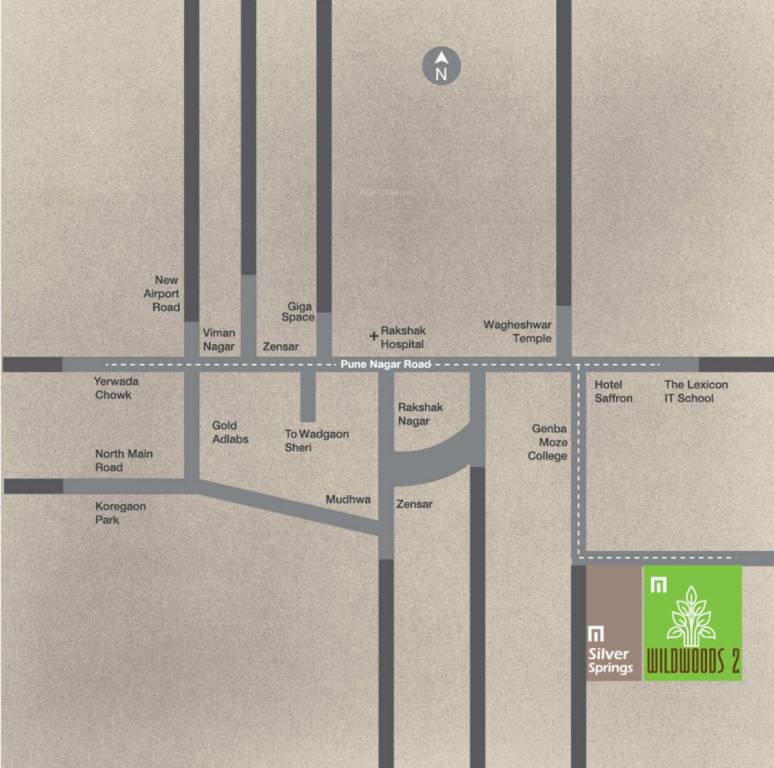  wildwoods 2 Location Plan