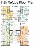  vrindavan-heights-phase-ii Vrindavan Heights Wing B Cluster Plan for 11th Floor