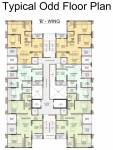  vrindavan-heights-phase-ii Vrindavan Heights Wing B Cluster Plan for Odd Floor