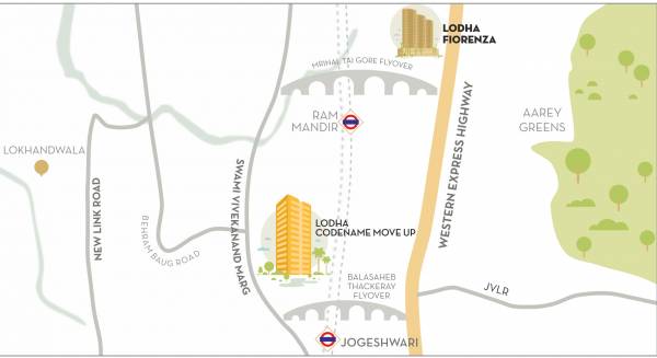 Images for Location Plan of Lodha Codename Move Up
