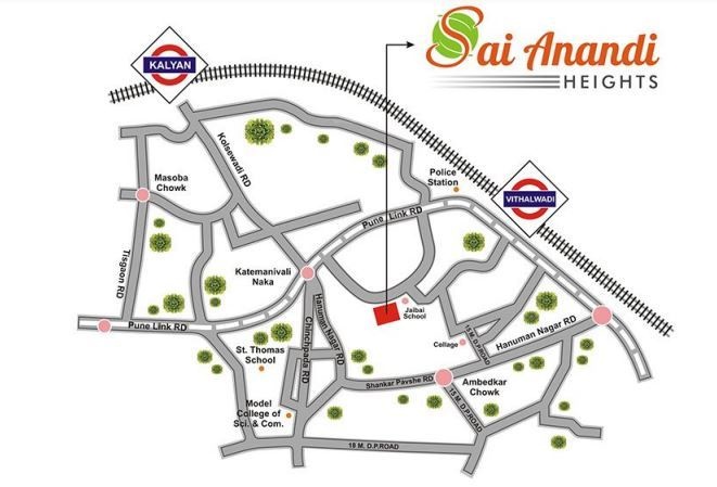  sai anandi heights Location Plan
