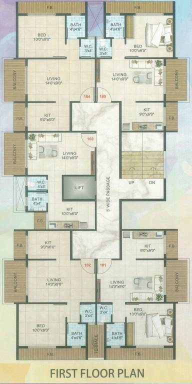 Images for Cluster Plan of Neelkanth Residency