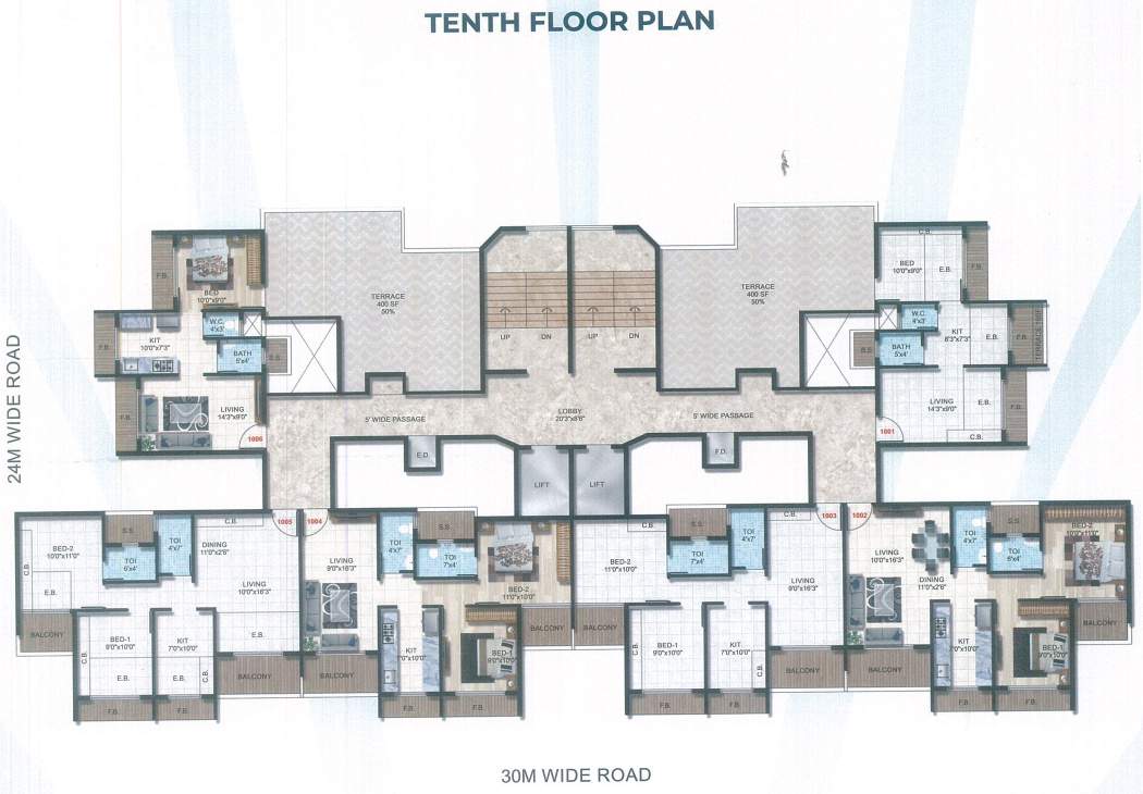 Images for Cluster Plan of Bhavya Oyster Marina
