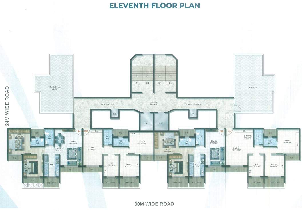 Images for Cluster Plan of Bhavya Oyster Marina