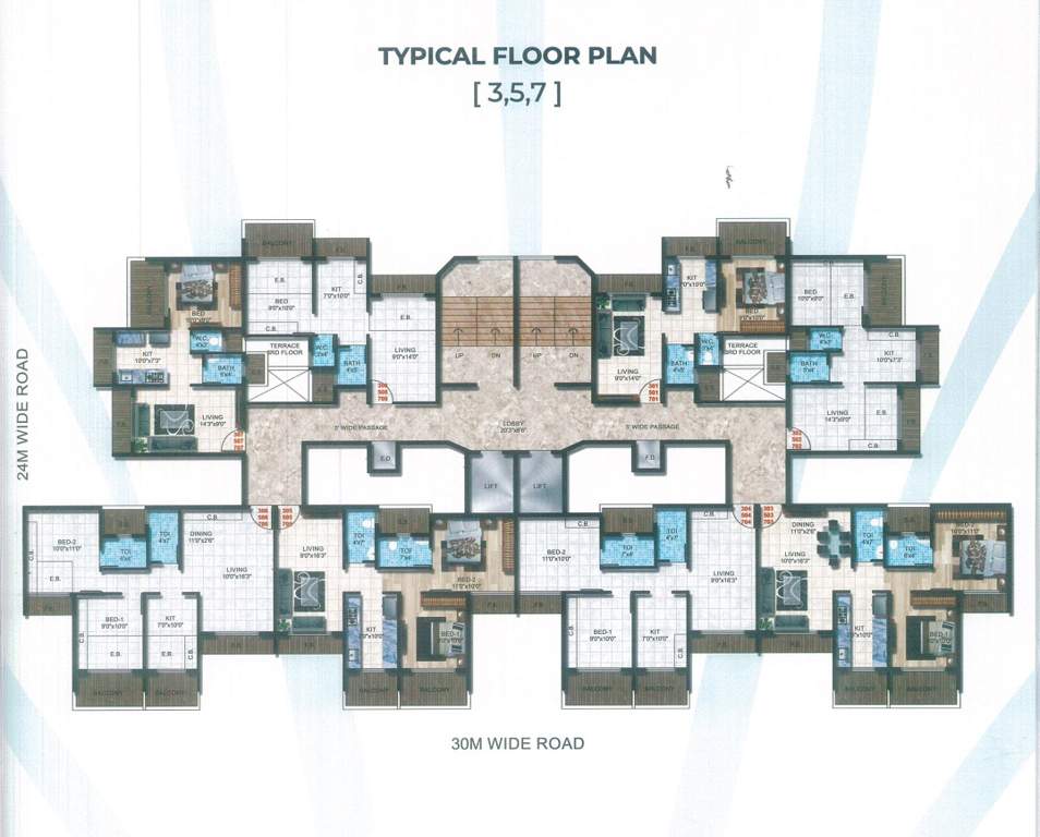 Images for Cluster Plan of Bhavya Oyster Marina