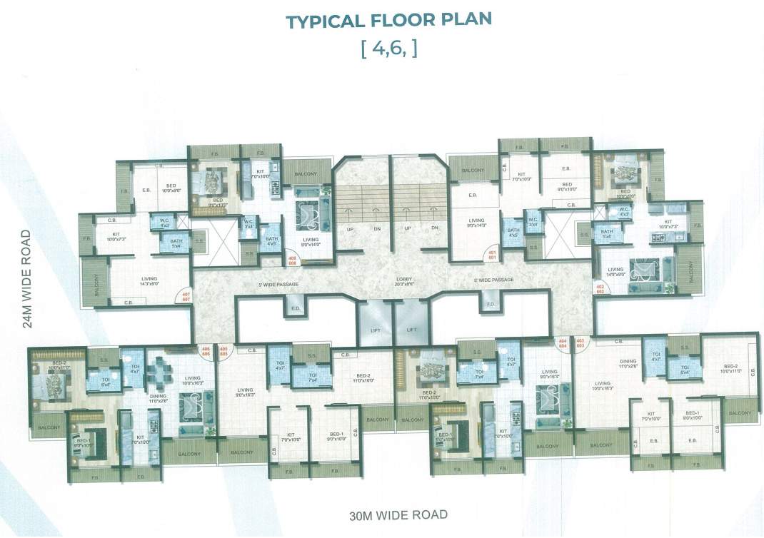 Images for Cluster Plan of Bhavya Oyster Marina