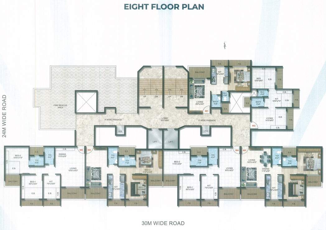Images for Cluster Plan of Bhavya Oyster Marina