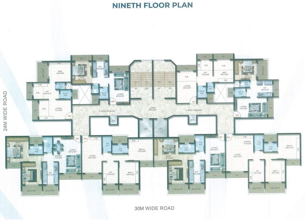 Images for Cluster Plan of Bhavya Oyster Marina