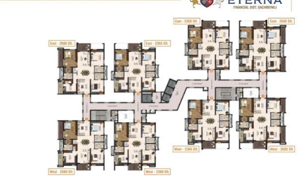  eterna Block A Cluster Plan