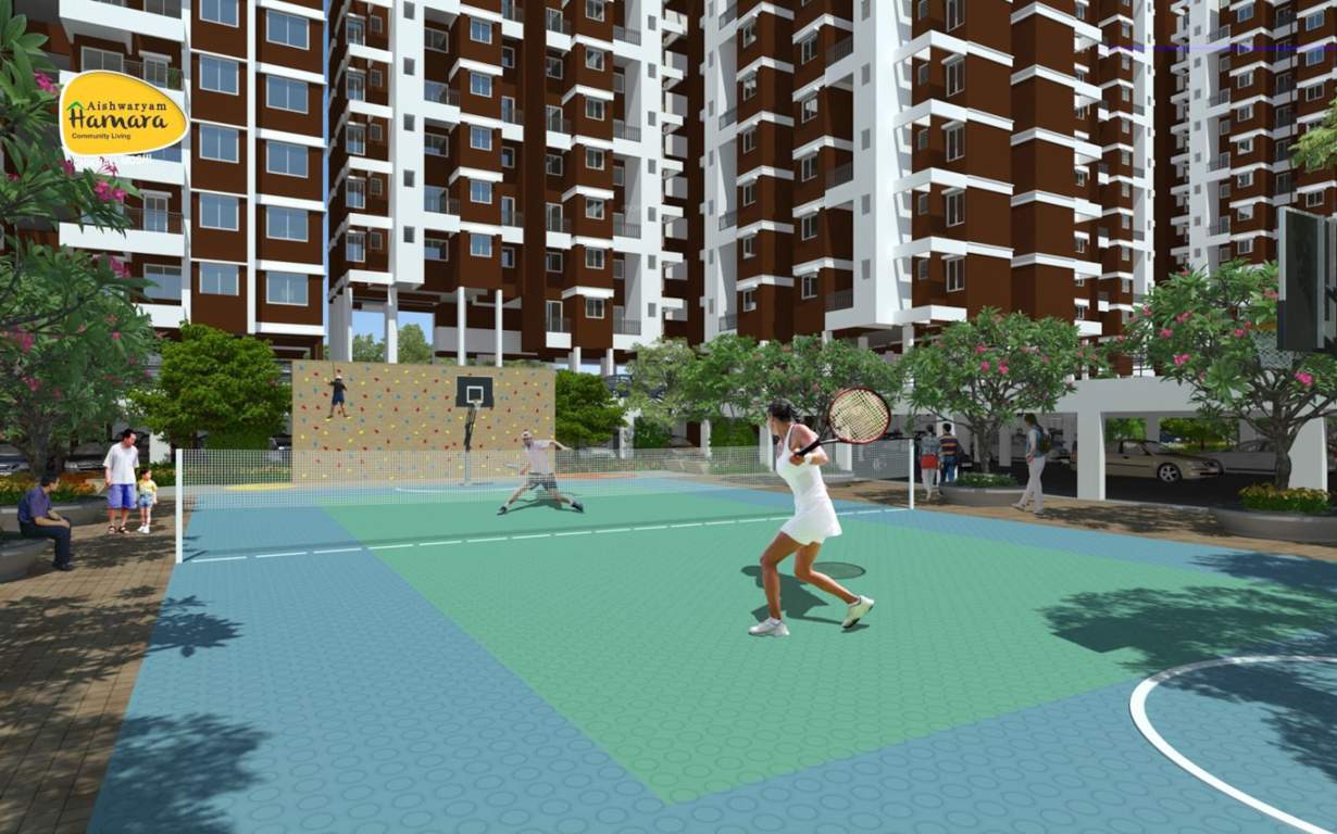  aishwaryam hamara mhada Badminton Court