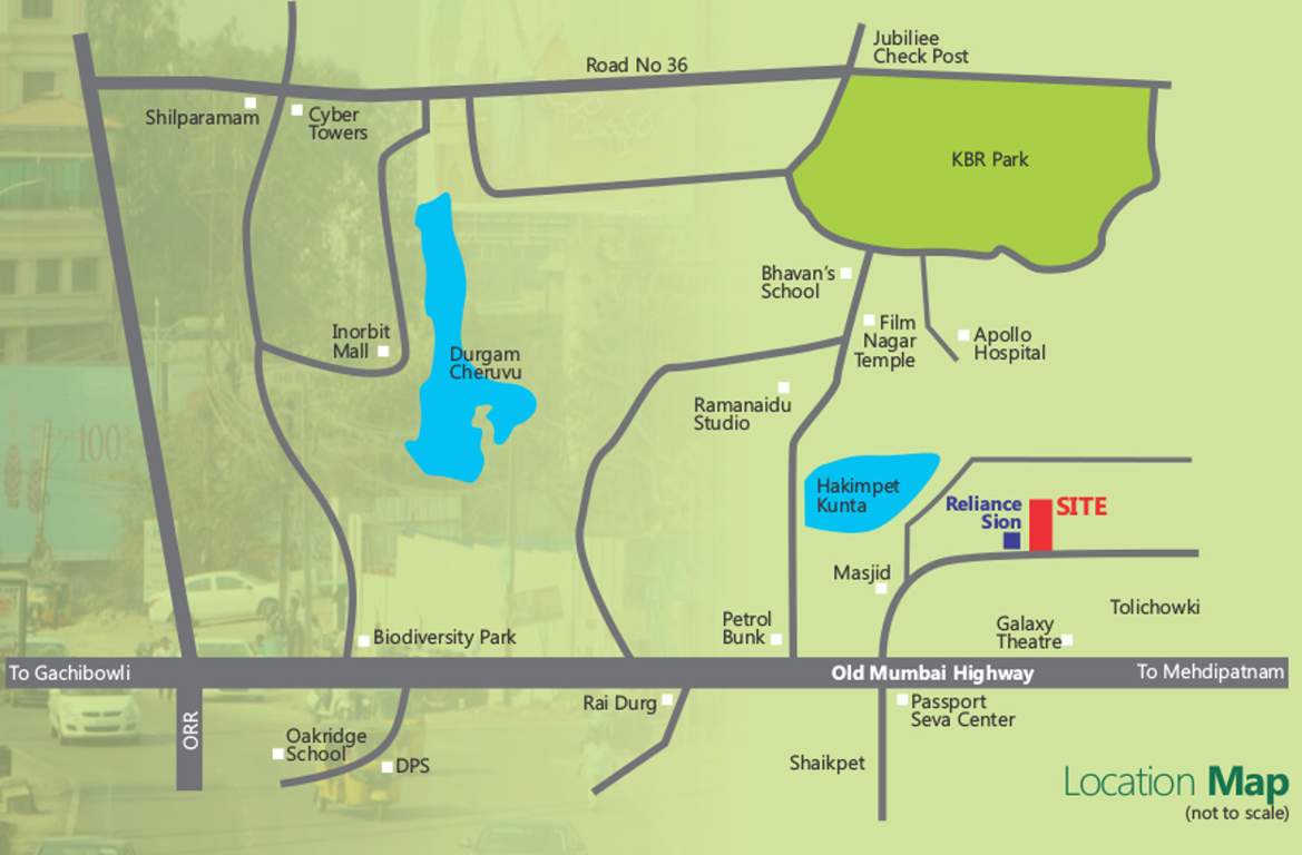  jubilee Images for Location Plan of Reliance Jubilee