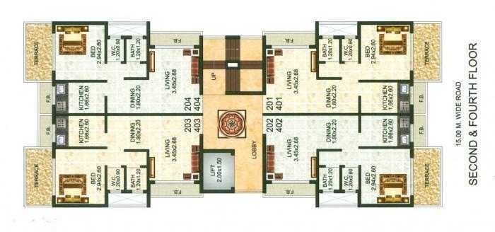  homes Yash Homes Cluster Plan