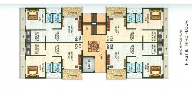  homes Yash Homes Cluster Plan