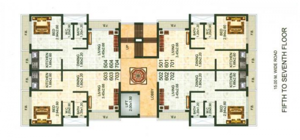  homes Yash Homes Cluster Plan