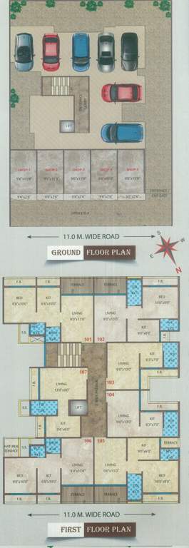 Images for Cluster Plan of Bhaveshwar Mansion