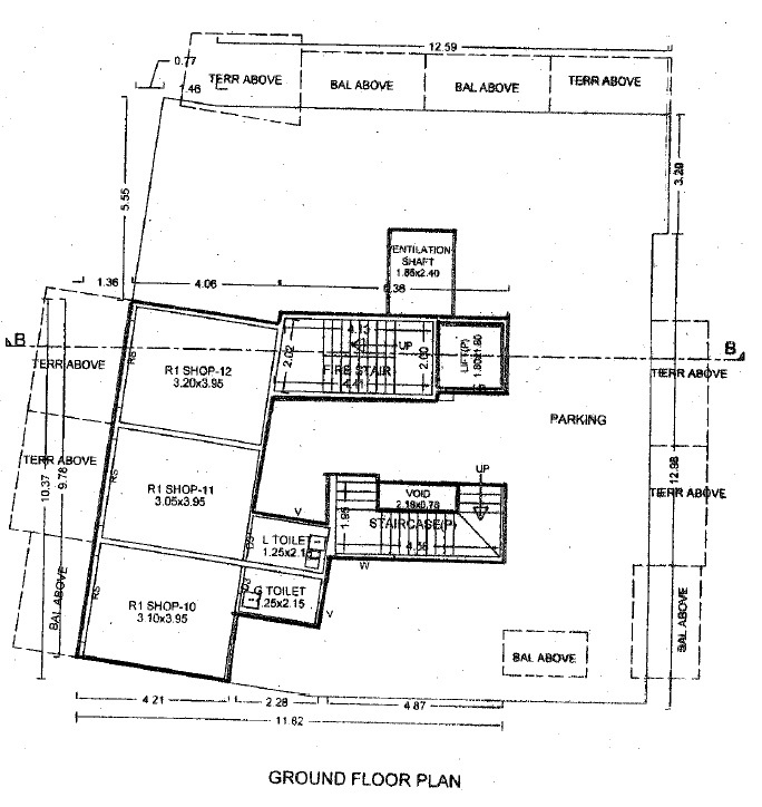  shri abhivishwa Ground Floor Plan