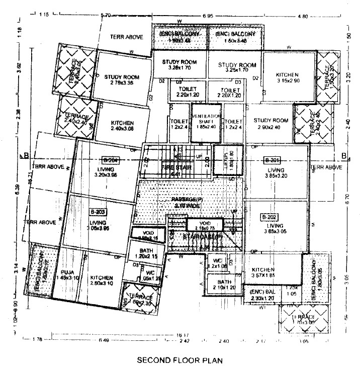  shri abhivishwa Seconf Floor Plan