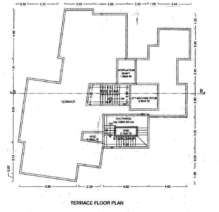  shri abhivishwa Terrace Floor Plan