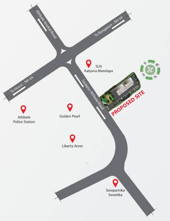  unnathi Location Plan