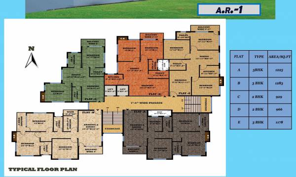 Images for Cluster Plan of Unique Ashiyana Residency Images for Cluster Plan of Unique Ashiyana Residency