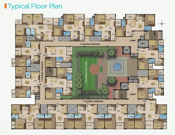  atrium Atrium Cluster Plan