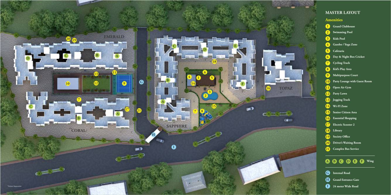  eternia space Layout Plan