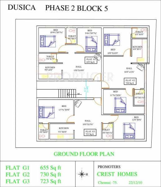 Images for Cluster Plan of Crest Homes Dusica Phase II