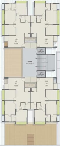  swastik-heights Images for Cluster Plan of Swastik Harmony Swastik Heights