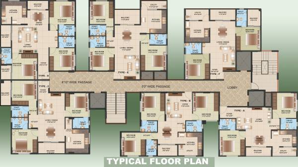Images for Cluster Plan of Sowparnika Elania