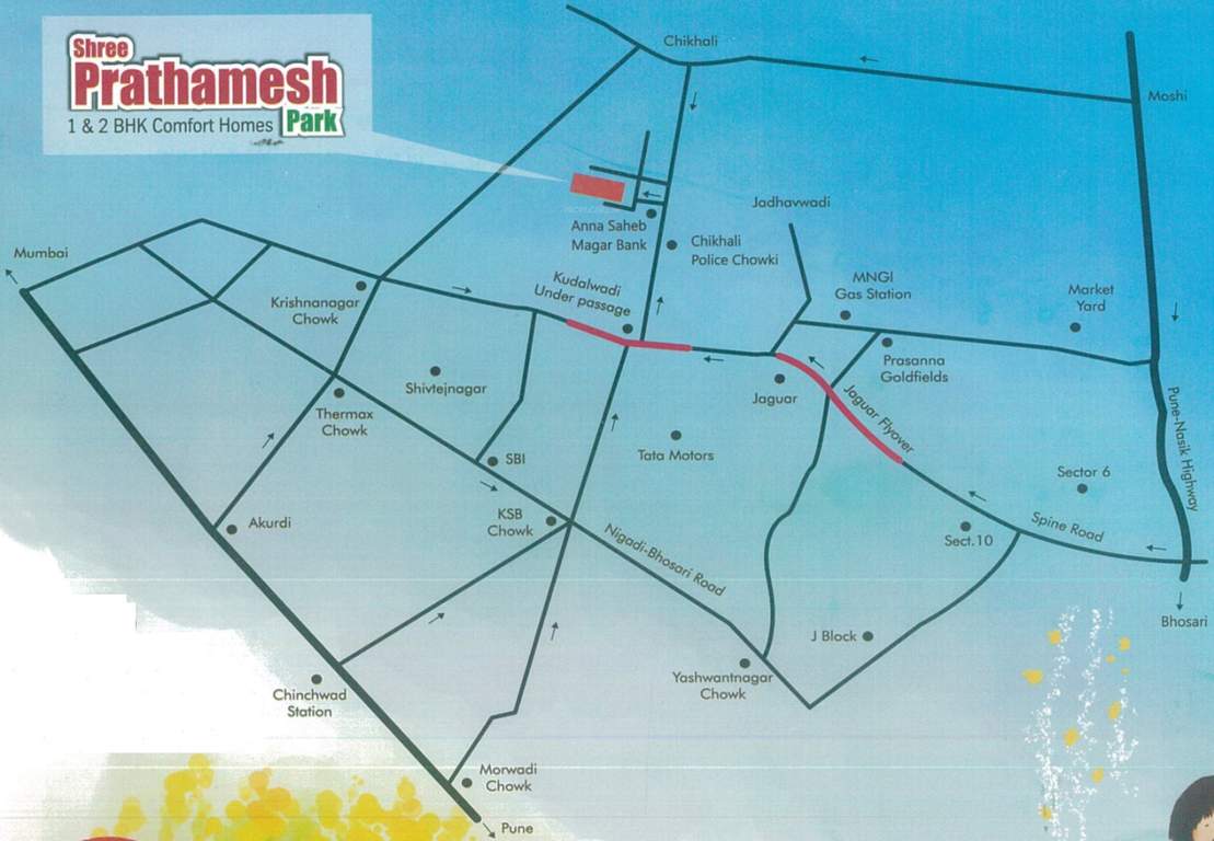 Images for Location Plan of Shree Prathamesh Park