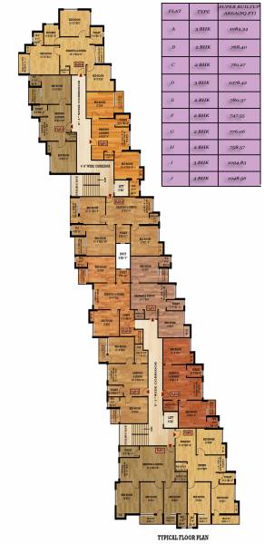 Images for Cluster Plan of Mondal Samridhi Residency